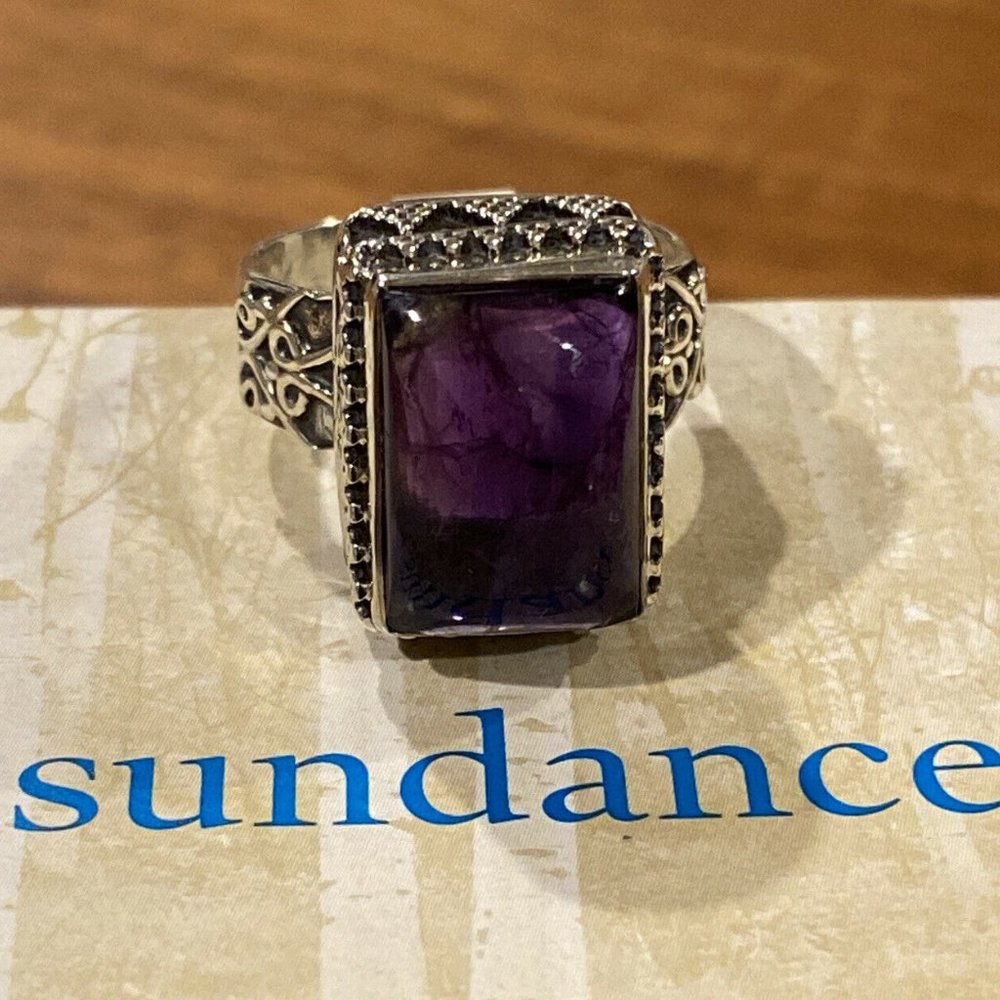 Ametyst Ring Sundance Catalog Gem